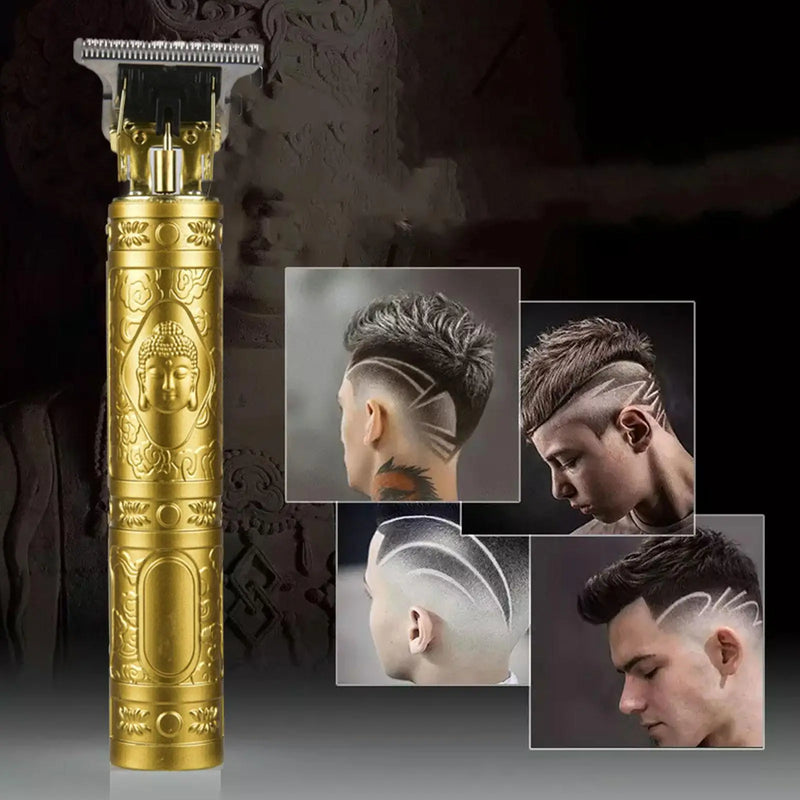 Máquina de corte de cabelo elétrica para homens, T9, USB recarregável Shaver, Professional Trimmer, Barba Trimmer, Dragon Trimmer